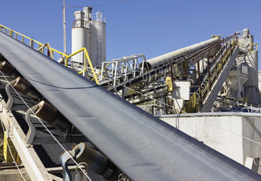 Analyse von Gummiförderbändern in der...