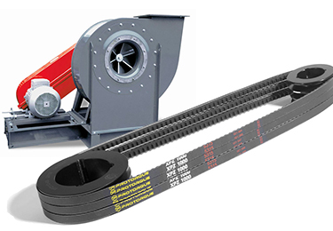 Anbringen von Antriebsriemen